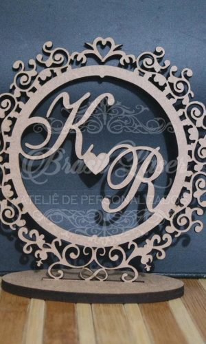 Topo de Bolo em Mdf sem Pintura