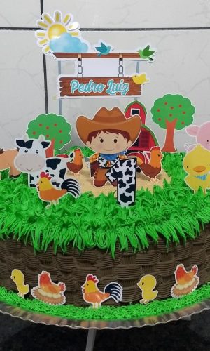 Topo de Bolo Fazendinha
