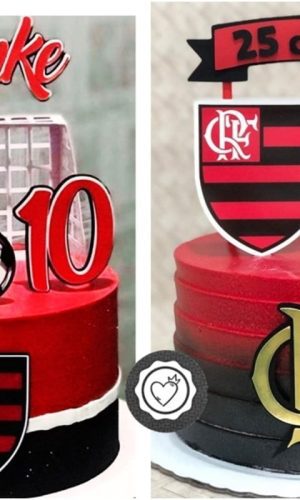 Topos de Bolo Flamengo