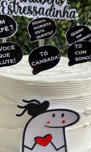 Topo de Bolo Flork