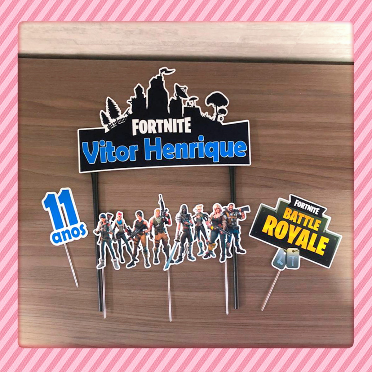 Topo de Bolo Fortnite