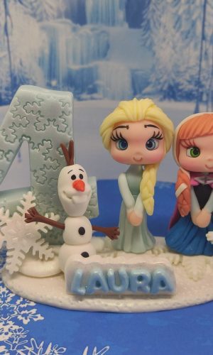 Topo de Bolo Frozen