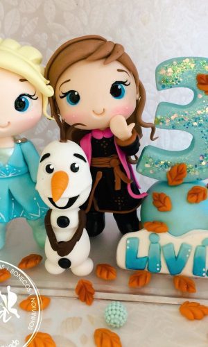 Topo de Bolo Frozen