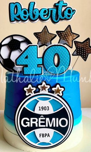 Topo de Bolo - Grêmio Futebol - Arquivo de Corte