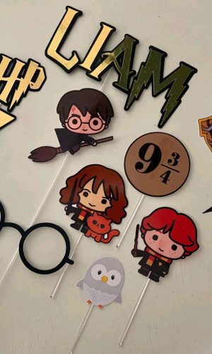 Topo De Bolo Harry Potter