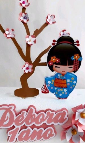 Topo de bolo japonesa