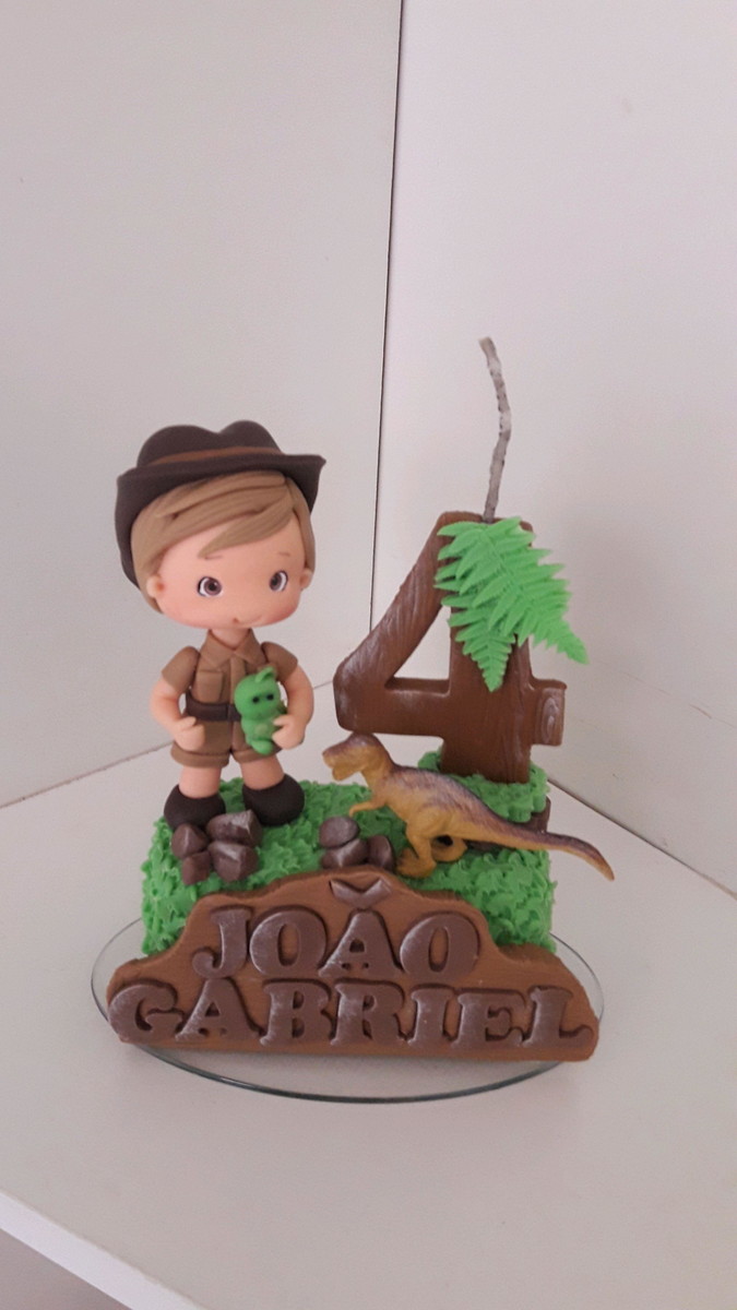 Topo de bolo jurassic park - Imagem 2
