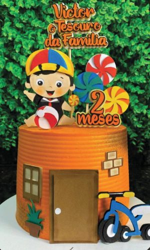 Topo de Bolo Kiko Chaves Arquivo de Corte