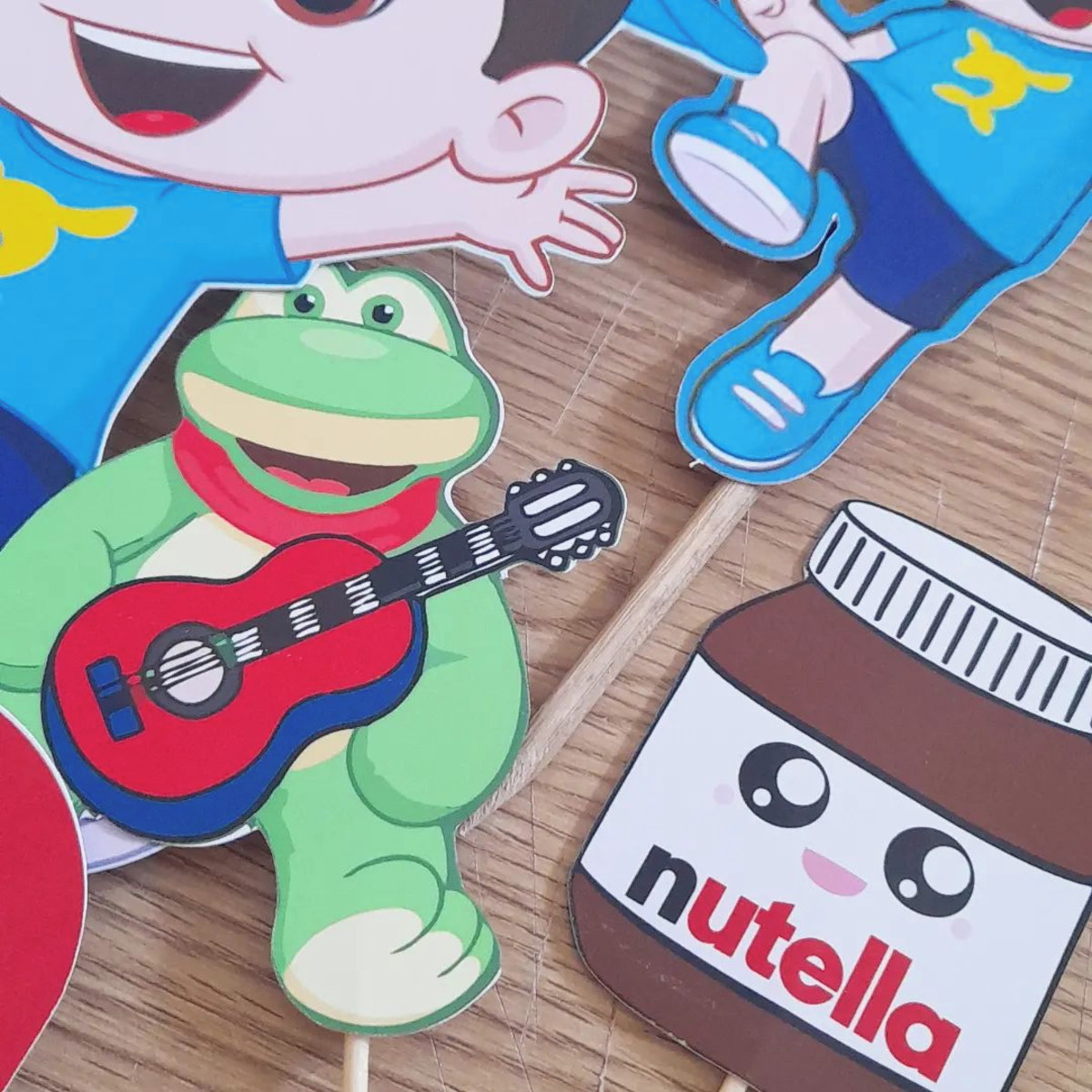 Topo de Bolo Lucas Neto Cute - Imagem 3