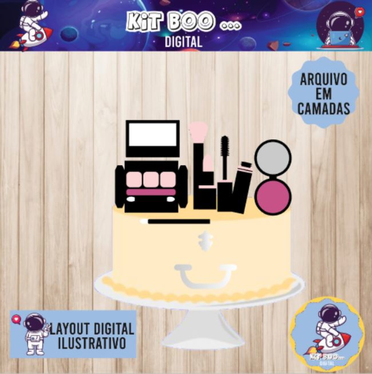 Arquivo Topo de Bolo - Maquiagem