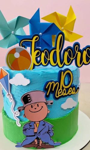 Topo de Bolo Menino Maluquinho