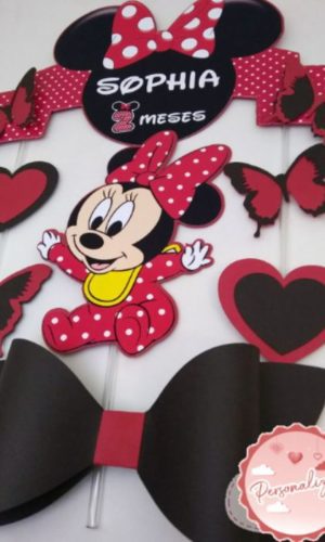 Arquivo Topo de Bolo - Minnie Baby
