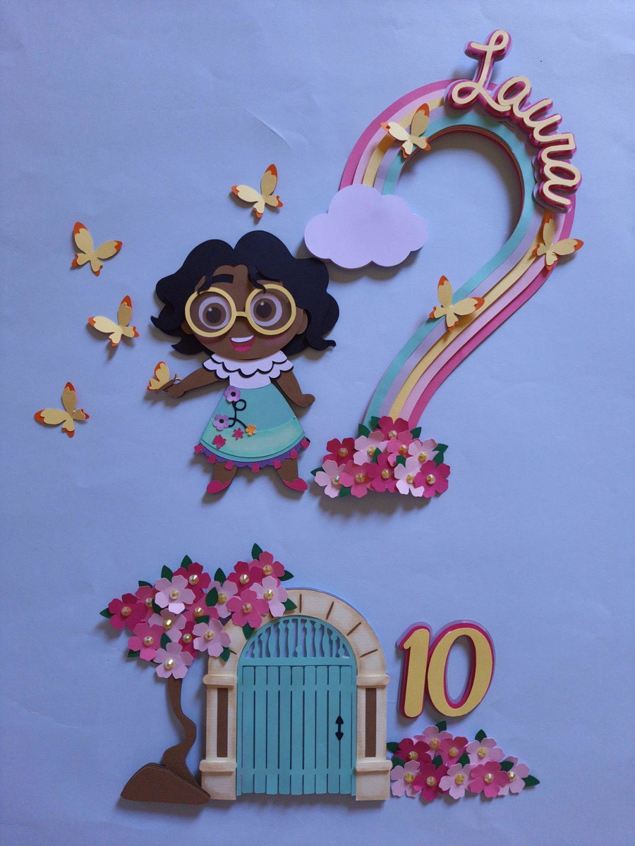 Topo de Bolo Encanto - Imagem 2
