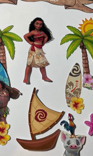 Topo de Bolo Moana