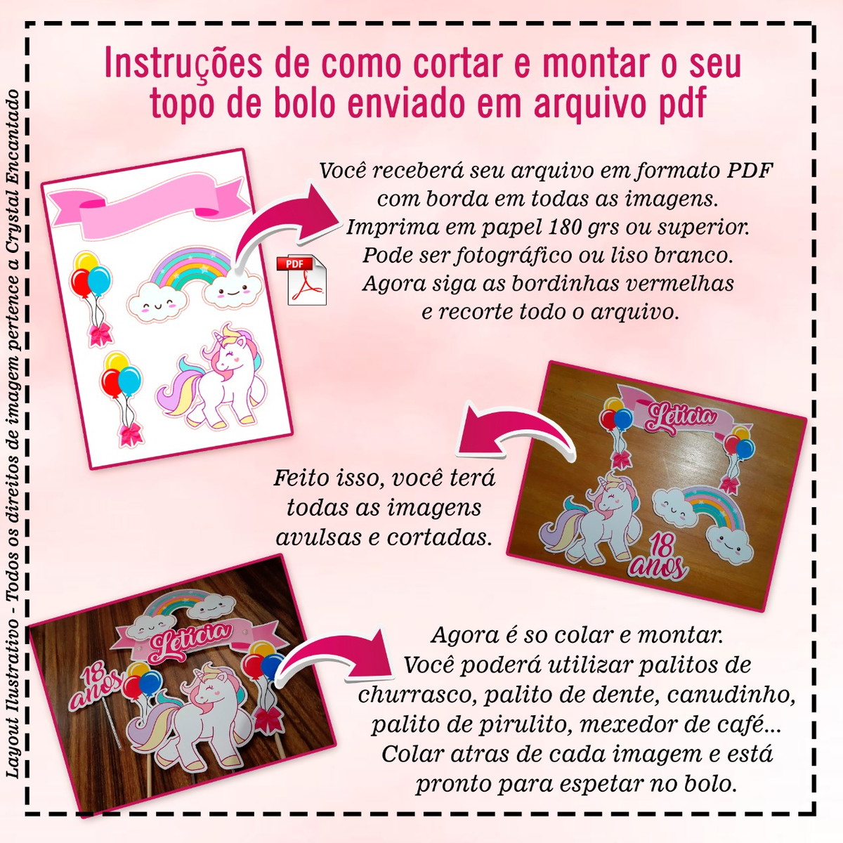 TOPO DE BOLO MULHER DE COSTAS REF 1303 - ARQUIVO DIGITAL - Imagem 3