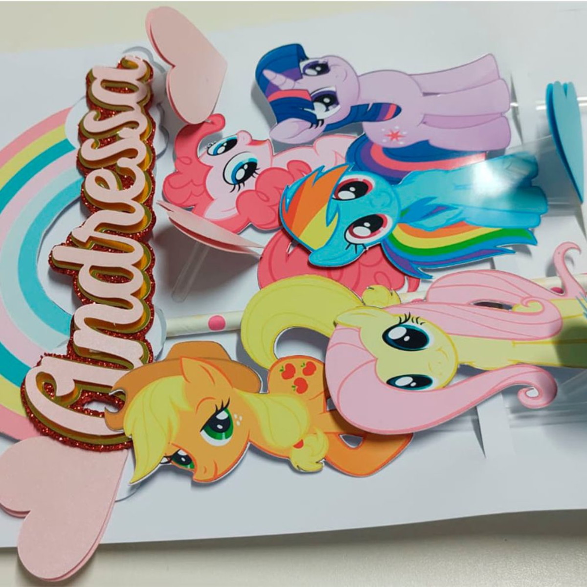 Topo de Bolo My Little Pony - Imagem 2
