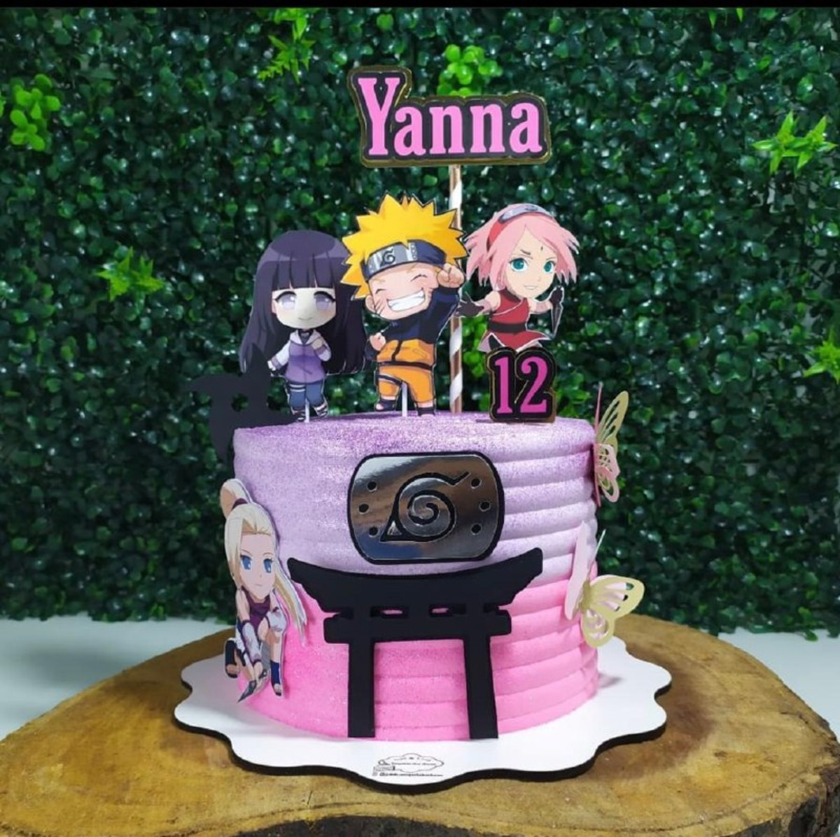 Topo de Bolo Naruto Cute + 4 Arquivos a Sua Escolha