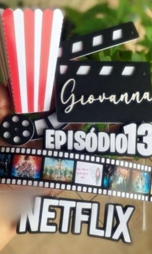 Topo de Bolo Netflix