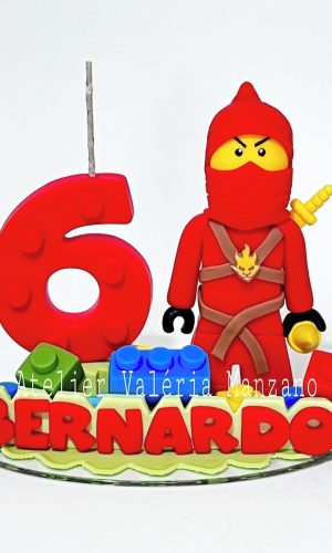 TOPO DE BOLO NINJAGO