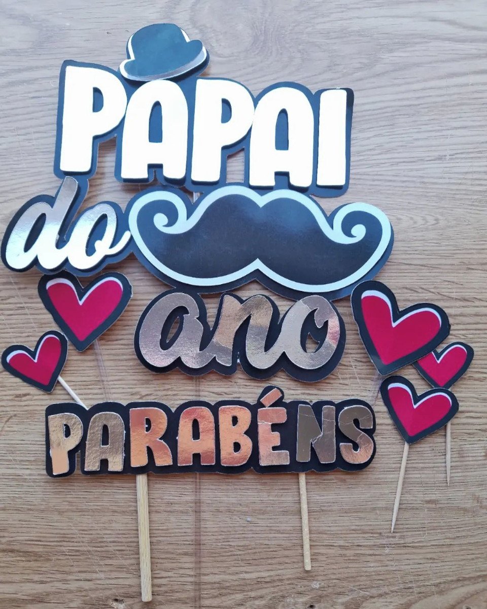 Topo de Bolo Pai
