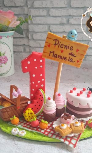 Topo de Bolo Picnic