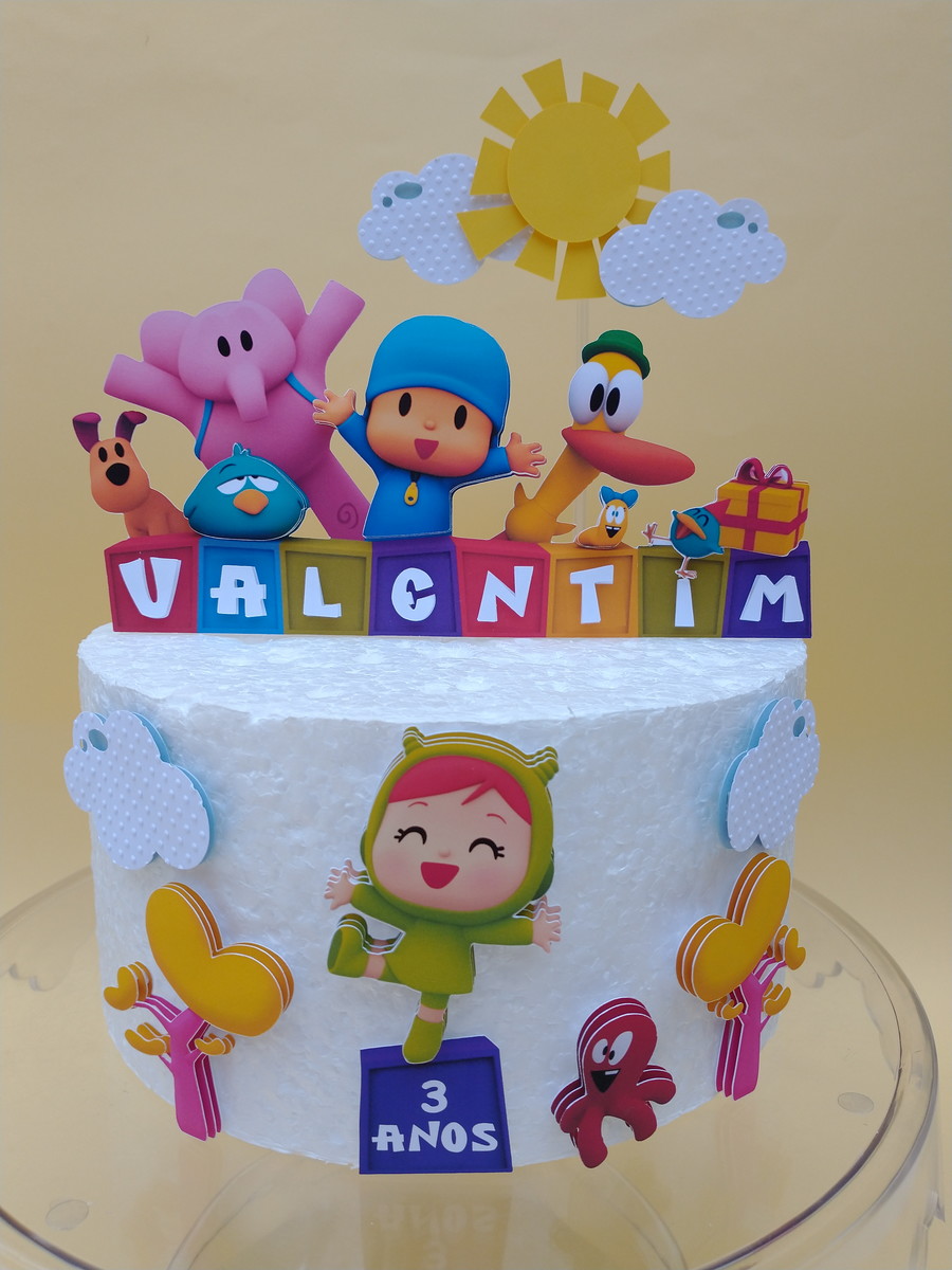 TOPO DE BOLO - POCOYO