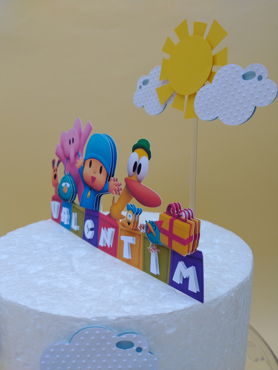 TOPO DE BOLO - POCOYO - Imagem 2