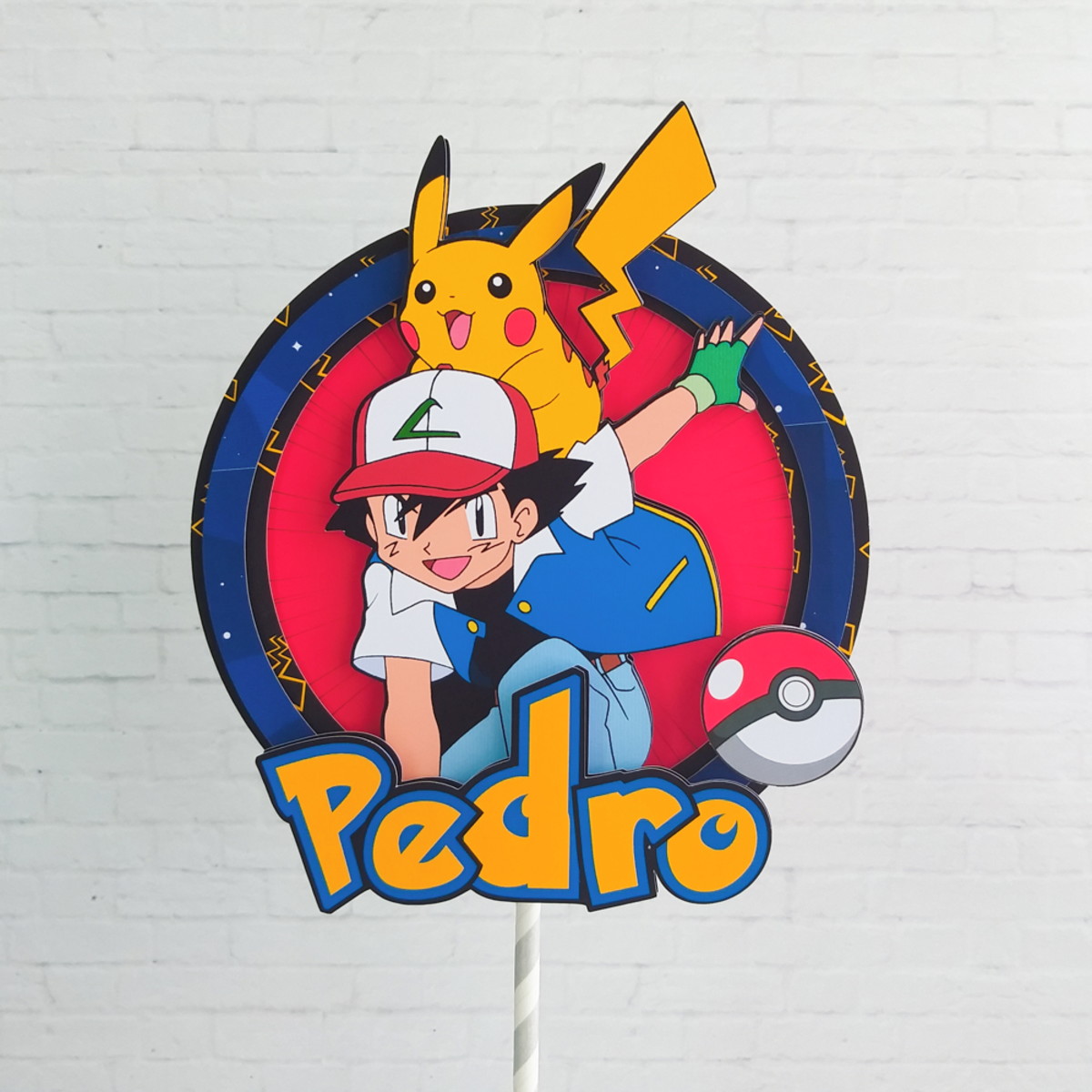 Topo de Bolo Pokémon - Imagem 2