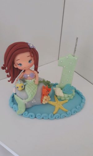 Topo de bolo Ariel