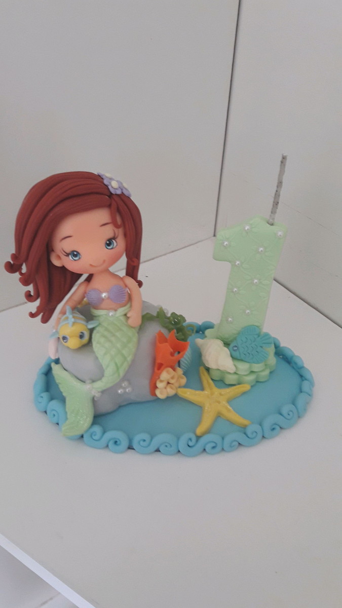 Topo de bolo Ariel