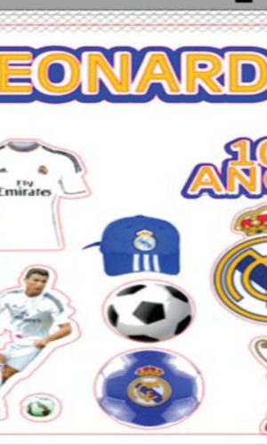 Topo de Bolo R Madrid Arquivo Digital