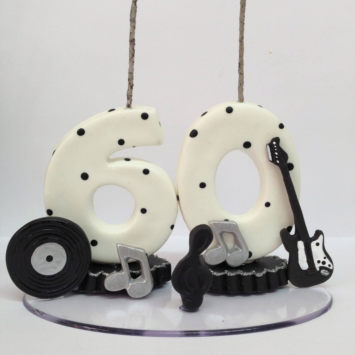 Topo De Bolo Rock And Roll - Imagem 2