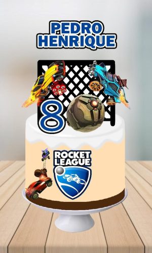 Topo de Bolo Rocket League