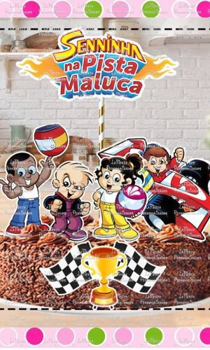 Topo de Bolo Senninha