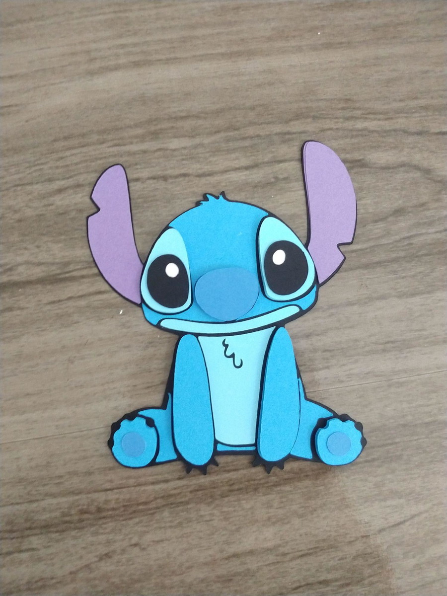 Topo de Bolo Stitch - Imagem 2