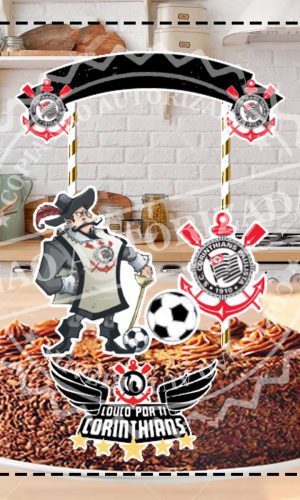TOPO DE BOLO TIMES FUTEBOL - ARQUIVO DIGITAL