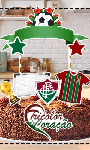 TOPO DE BOLO TIMES FUTEBOL - ARQUIVO DIGITAL