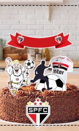 Topo De Bolo Times Futebol - Arquivo Digital