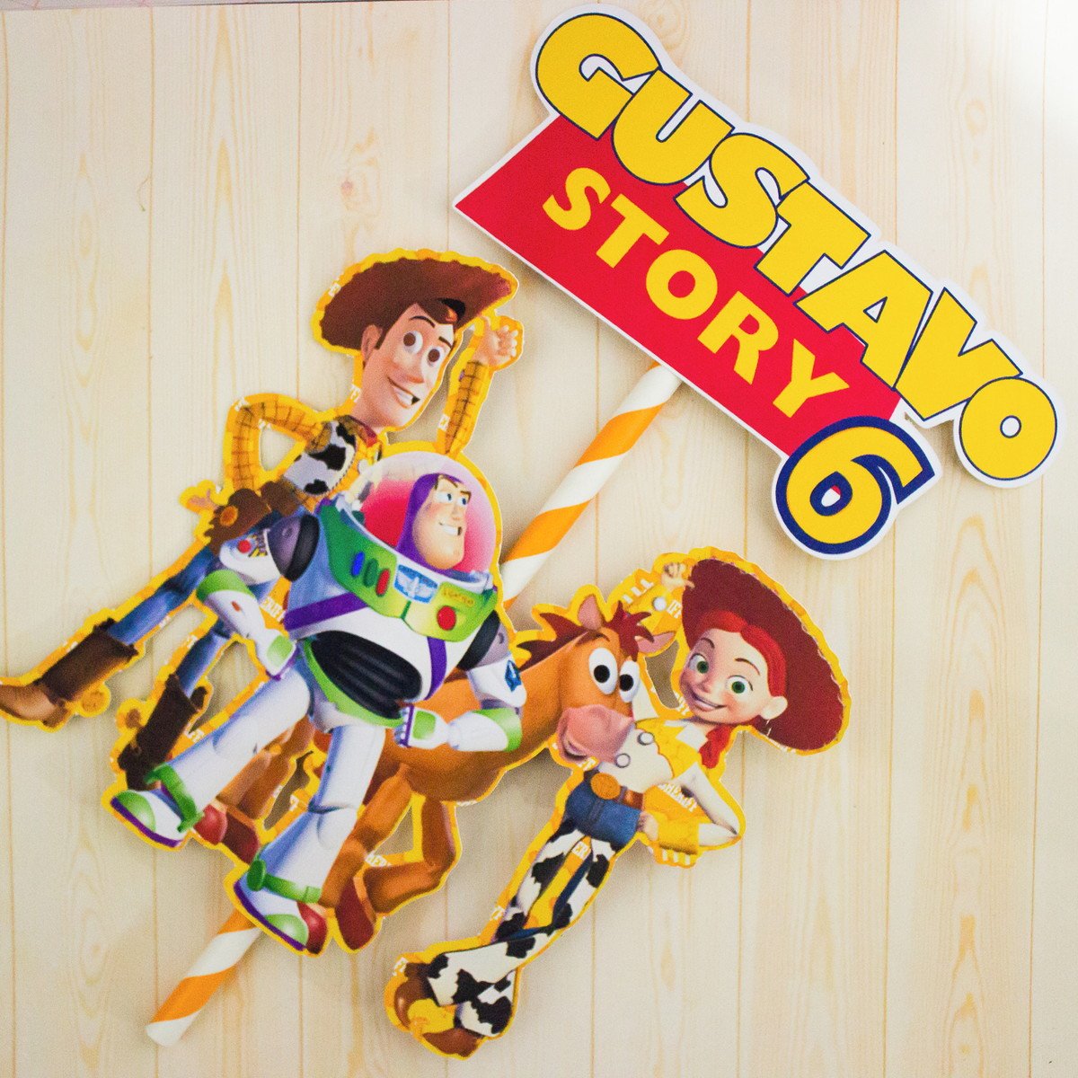 Topo de Bolo Toy Story