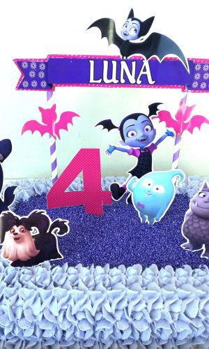 Topo de Bolo Vampirina