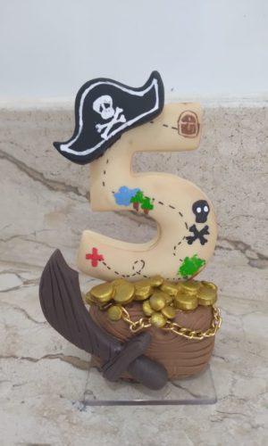 Topo de Bolo Vela