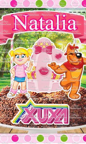 Topo de Bolo Xuxa