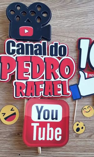 Topo de Bolo Youtube