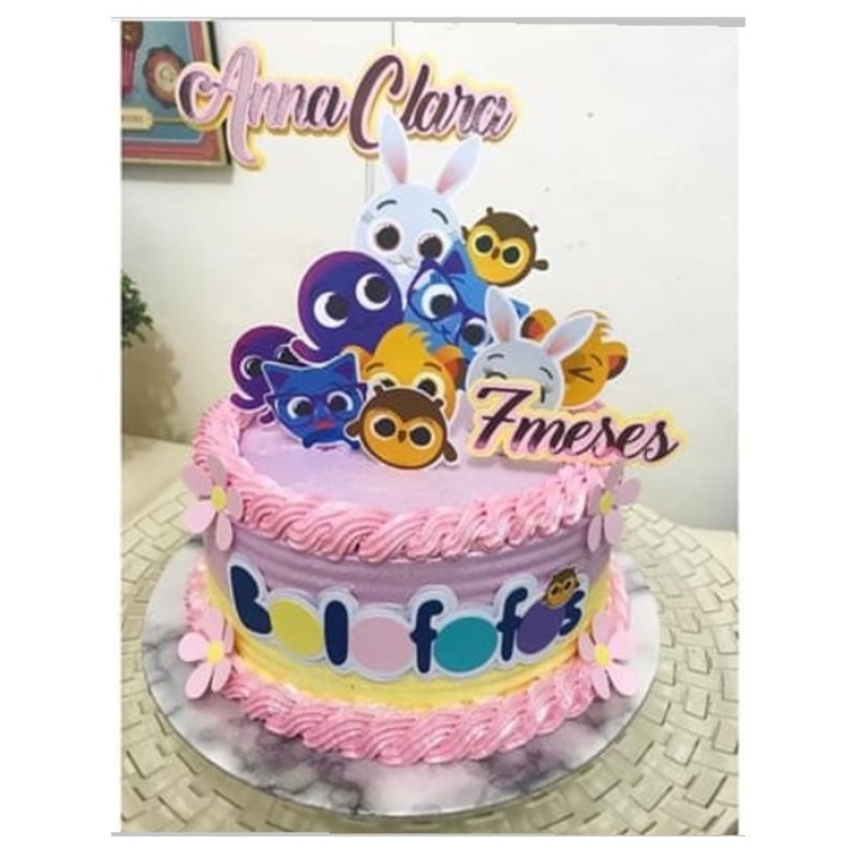 Topo Fazendinha Bolofofos -Arquivo de corte