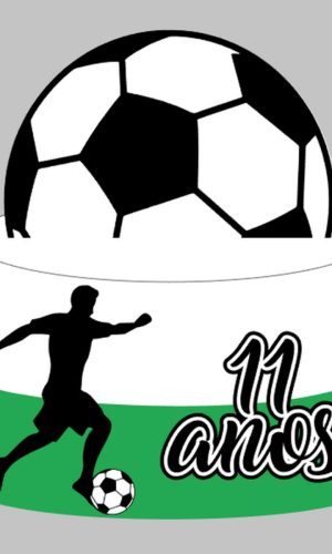 Topo Futebol - Arquivo de Corte Silhouette (cód. T086)