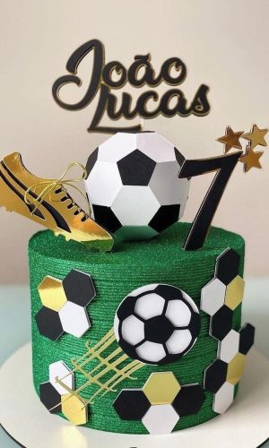 Topo Futebol Bola 3d e Chuteira + 4 Arquivos a Sua Escolha