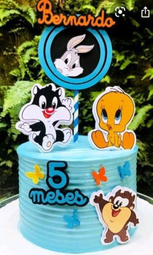 TOPO Looney cute + 4 ARQUIVOS A SUA ESCOLHA
