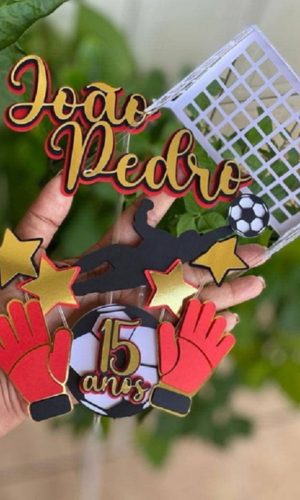 Topper Futebol Goleiro Luxo + 4 Arquivos a Sua Escolha