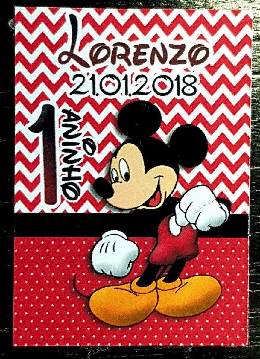 Adesivo Mickey - Tubete