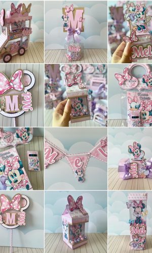 Aquivos de Corte Minnie Confeiteira